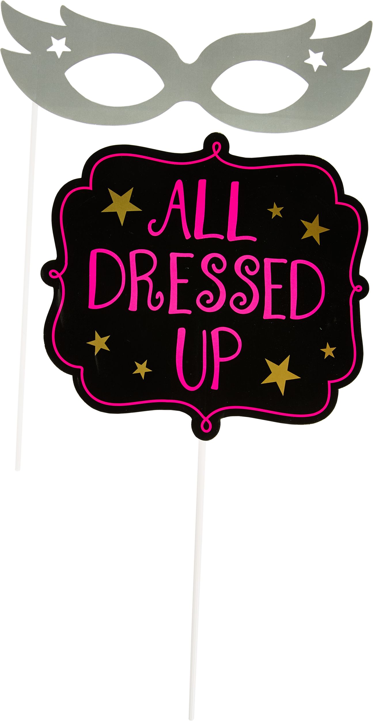 Prom Photo Booth Props, 13-pc Front_Flat