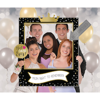 Giant Customizable Prom Photo Frame Kit Front_Flat