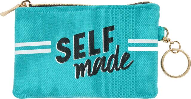 Porte-monnaie avec porte-clés Self Made Front_Flat