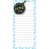 A Latke To Do Magnet List Pad Front_Flat