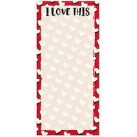 Bloc notes magnétique I Love This Front_Flat