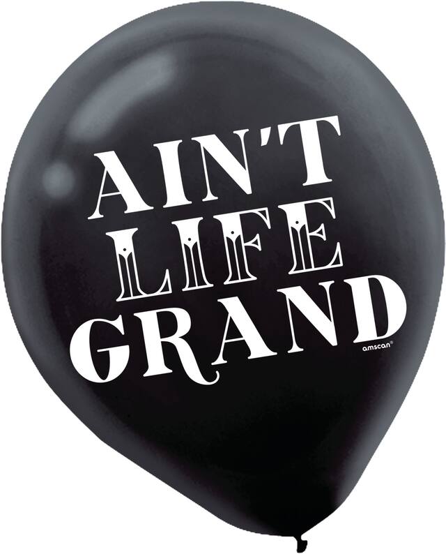 Ballons Roaring&nbsp;20s, paq. 6 Front_Flat