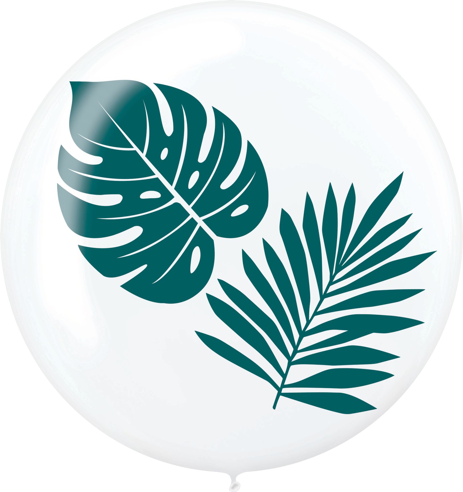 Key West Palm Leaf Balloons, 2-pk Front_Flat