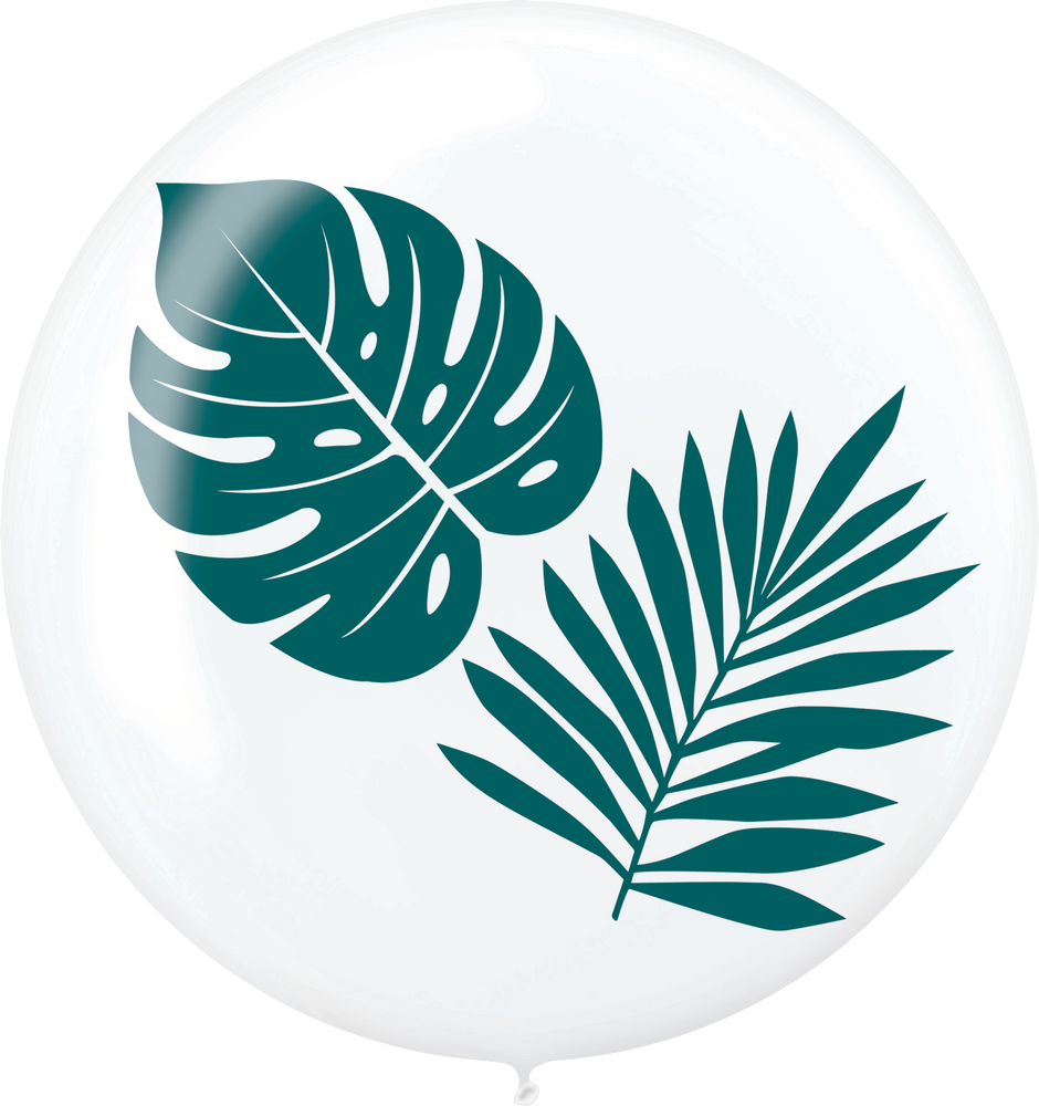 Key West Palm Leaf Balloons, 2pk Party City