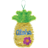 Tinsel Pineapple Front_Flat