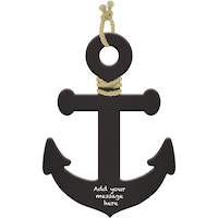 Anchor Chalkboard Sign Front_Flat
