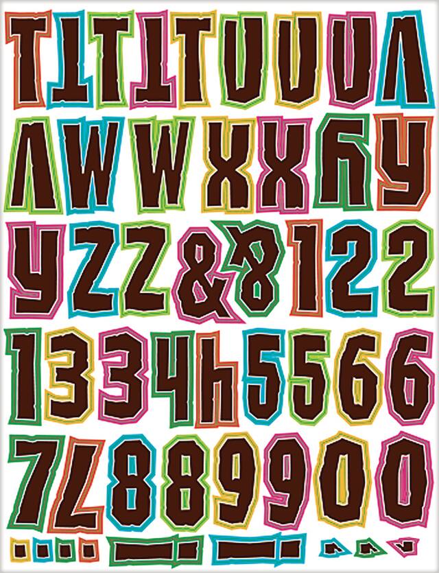 Décorations Salle Anniversaire Tropicale Tiki, paq. 8 Front_Flat