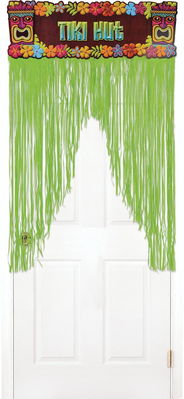 Totally Tiki Door Curtain Front_Flat