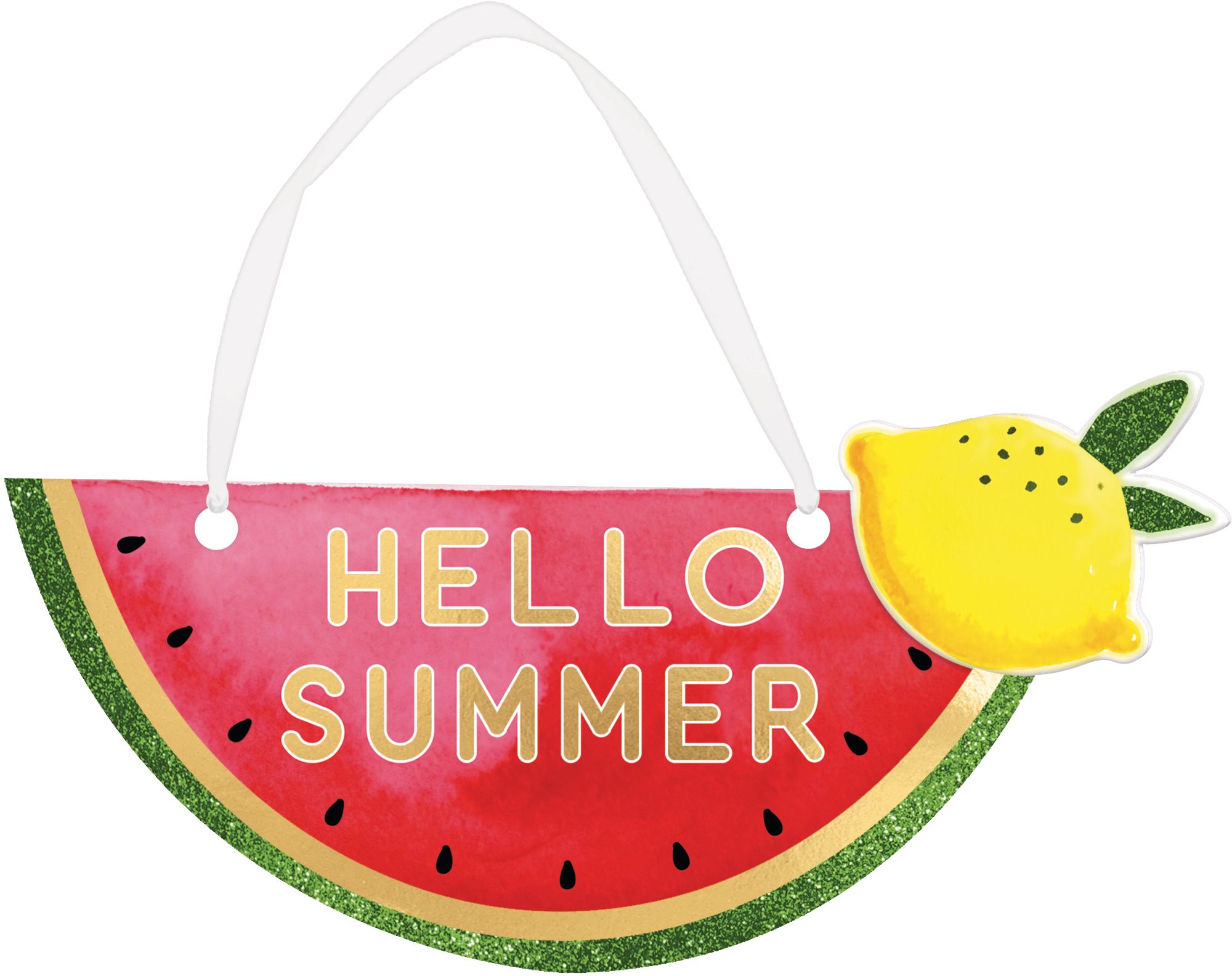 Mini Hello Summer Sign Front_Flat