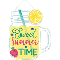 Affiche Limonade Sweet Summer Time à Paillettes Front_Flat