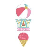 Yay Summer Stacked Sign Front_Flat