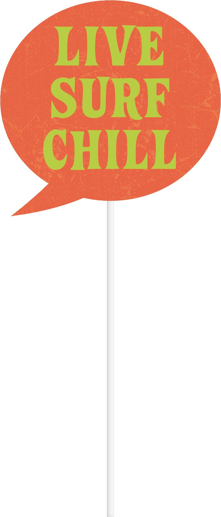 Margaritaville Scene Setter with Photo Booth Props Front_Flat