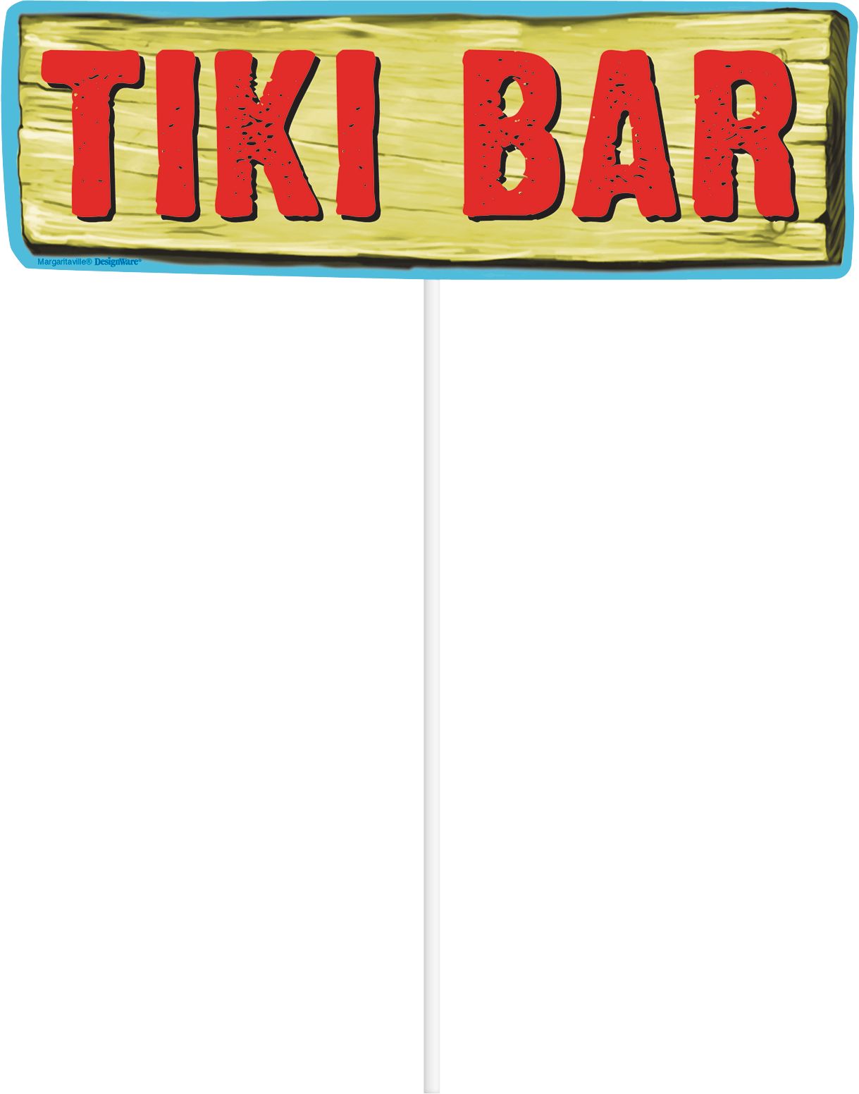 Margaritaville Scene Setter with Photo Booth Props Front_Flat