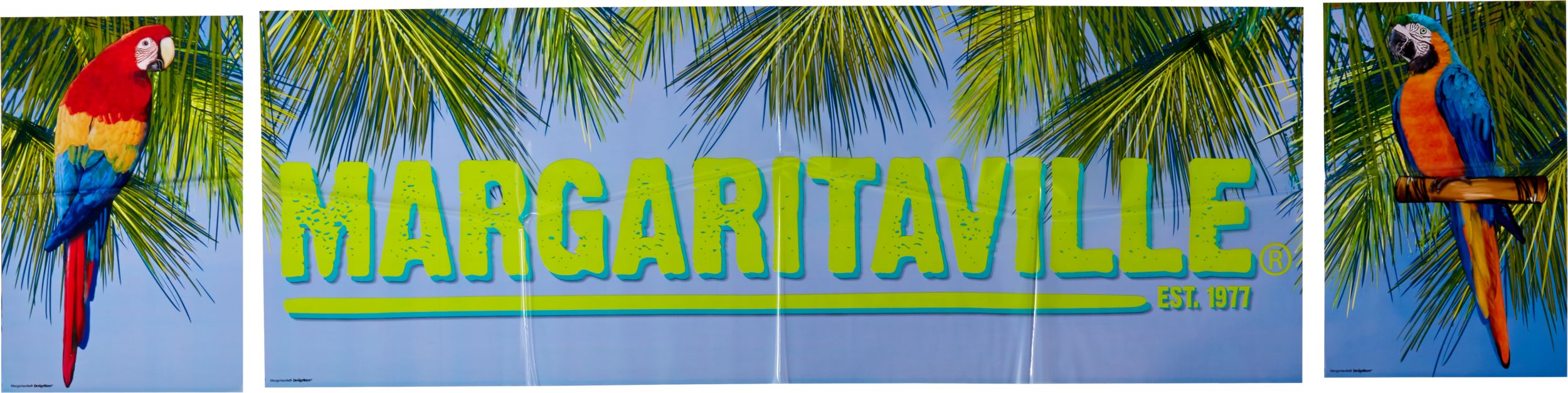 Margaritaville Scene Setter with Photo Booth Props Front_Flat