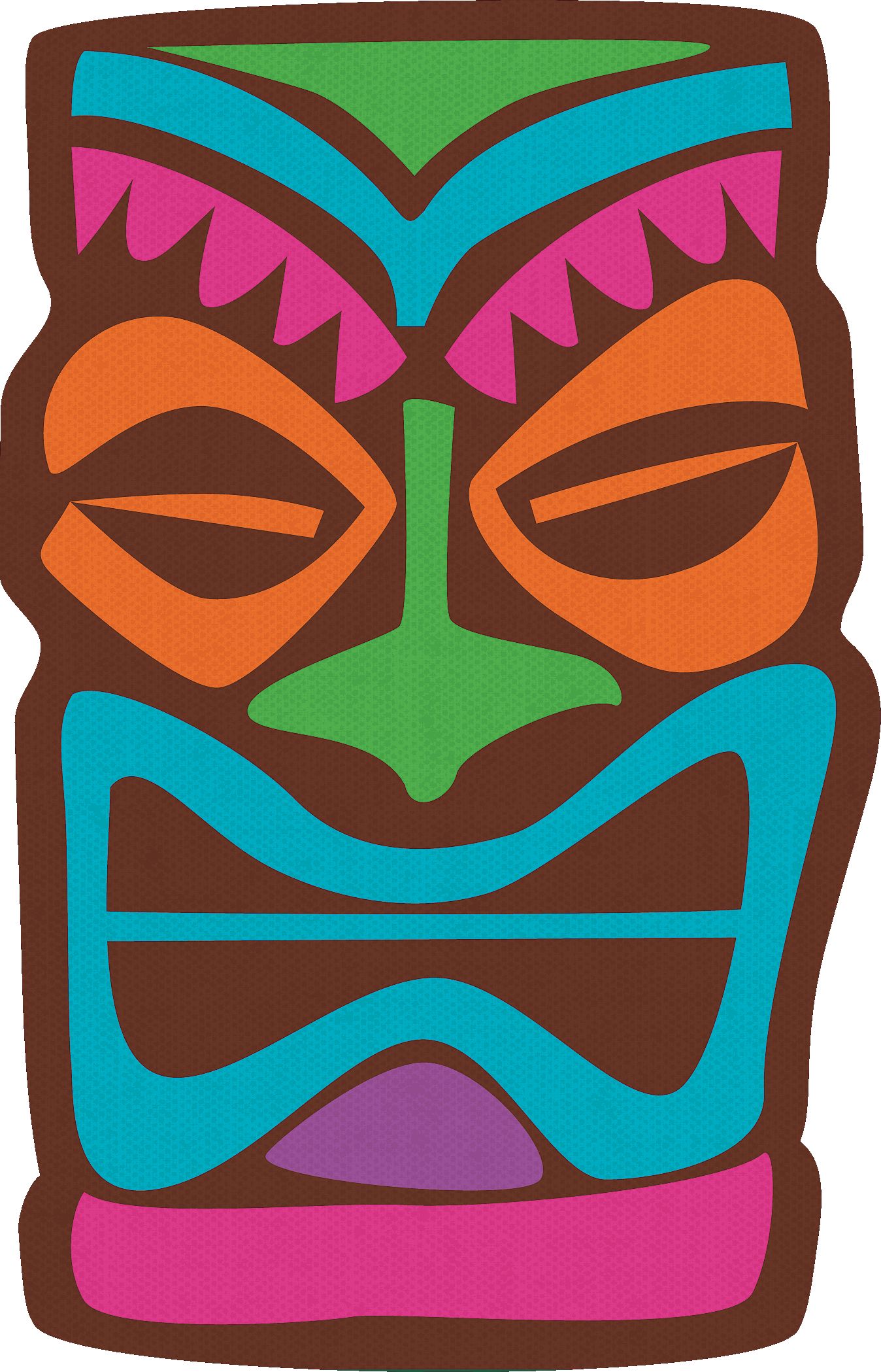 Tiki Cutouts, 30-pc Overhead_Flat