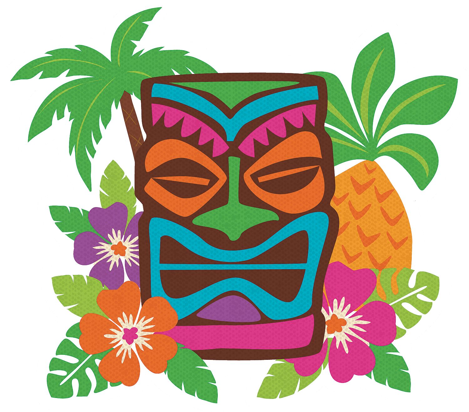 Tiki Cutouts, 30-pc Overhead_Flat