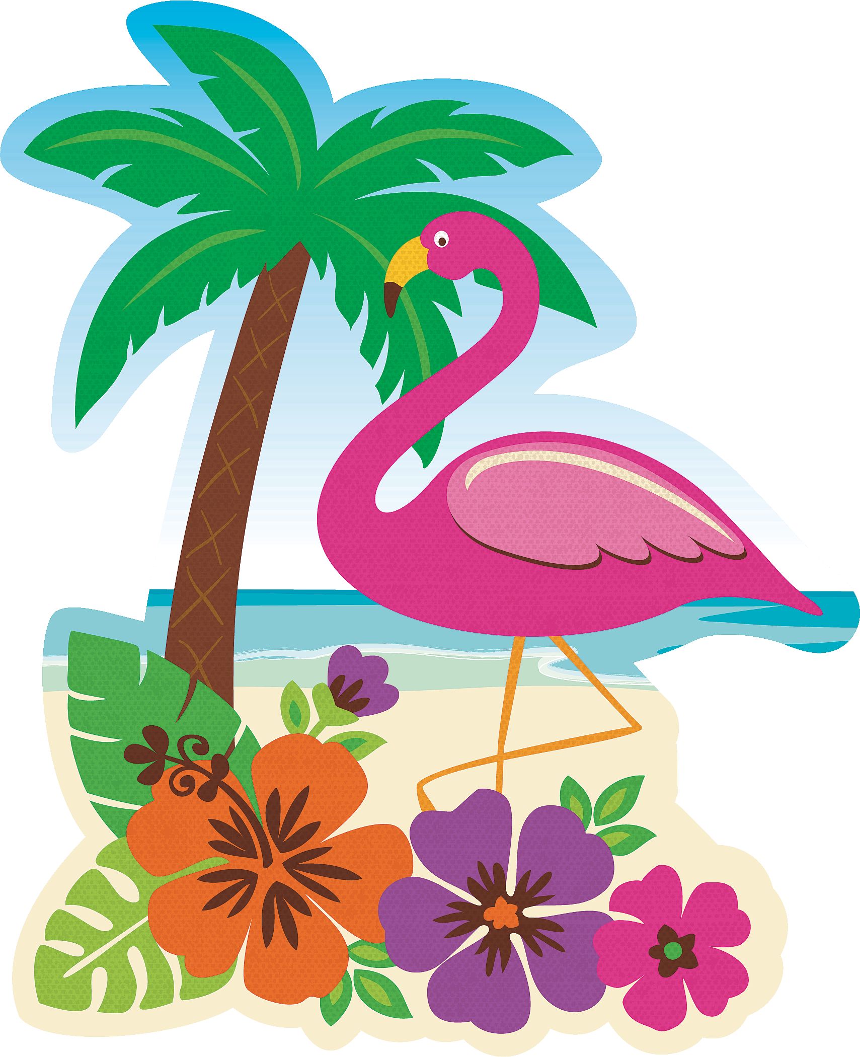 Tiki Cutouts, 30-pc Overhead_Flat