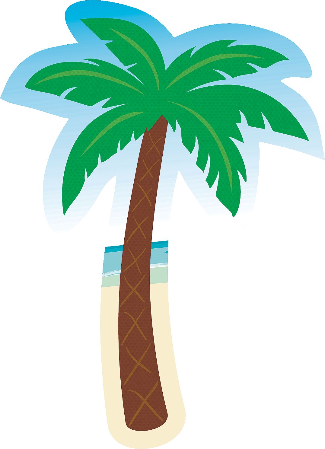 Tiki Cutouts, 30-pc Overhead_Flat