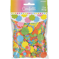 Confettis en papier multicolore Front_Flat