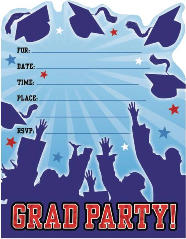 Invitation Remise des diplômes, paq. 50 Front_Flat