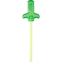Green Sword Glow Wand Front_Flat