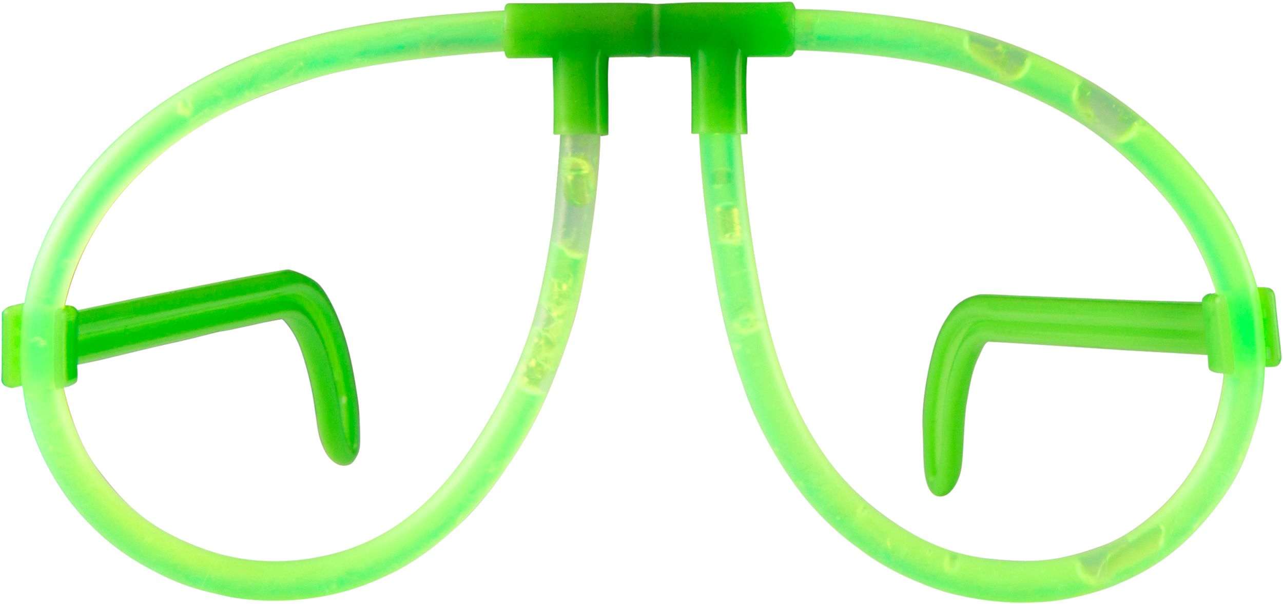 Green Glow Glasses Front_Flat
