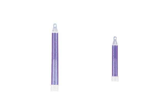 Purple Glow Lightstick, 6-in Front_Flat
