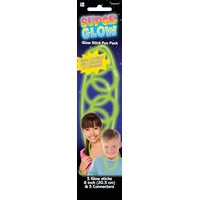 Green Glow Stick Fun Pack, 5-pk Front_Flat