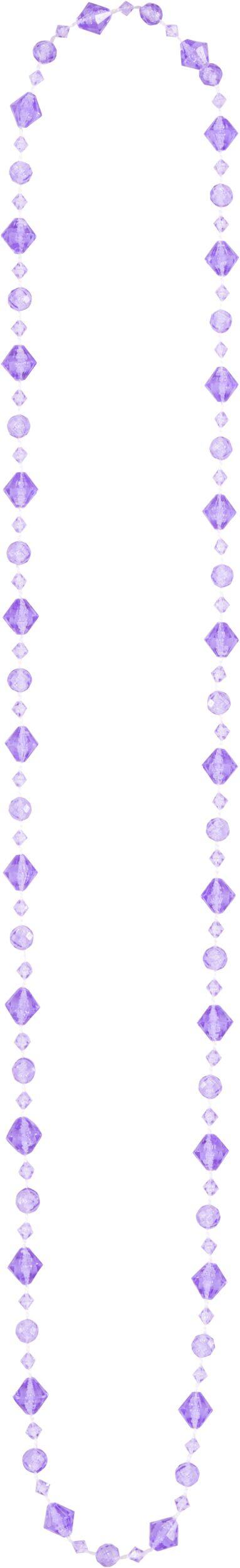 Crystal Necklace, 6-pk Overhead_Flat