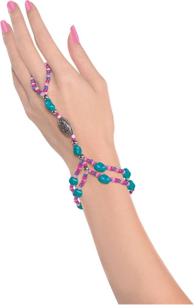 Bracelet de doigts perlés Front_Angled_Left