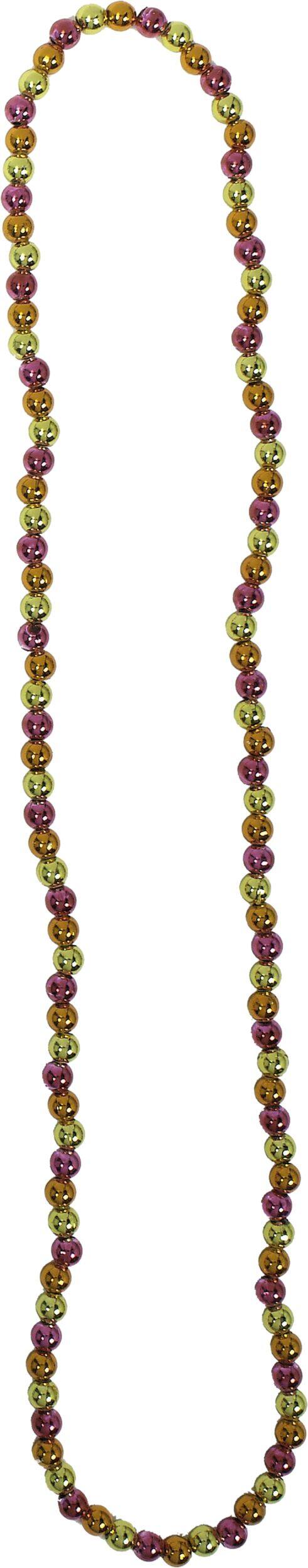 Palm Tree & Flowers Bead Necklaces, Multi-Coloured, One Size, 5-pk, for Summer Party Overhead_Flat