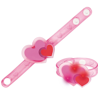 Light-Up Hearts Valentine's Day Bracelet Composite_or_Mixed