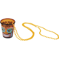 Totally Tiki Shot Glass Necklace Front_Elevated