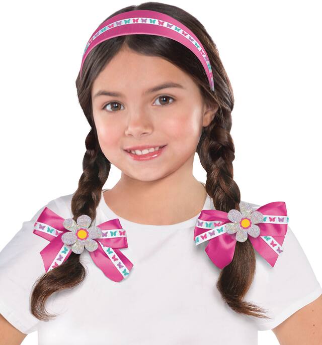 Child Easter Hair Accessory Set, 3-pc Front_Flat