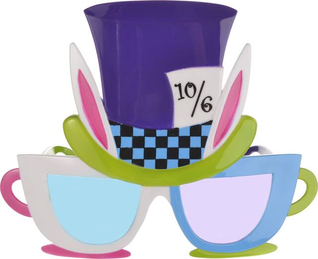 Lunettes de soleil du chapelier fou Front_Flat