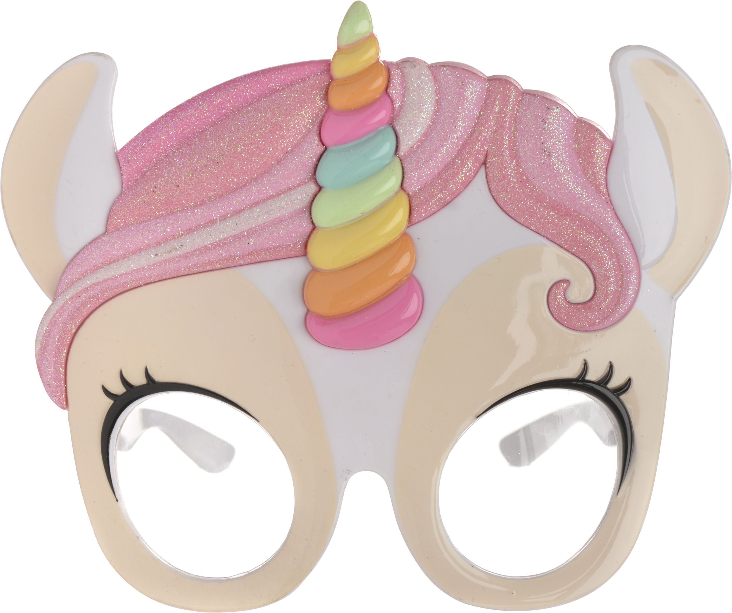 Unicorn Glasses Front_Flat