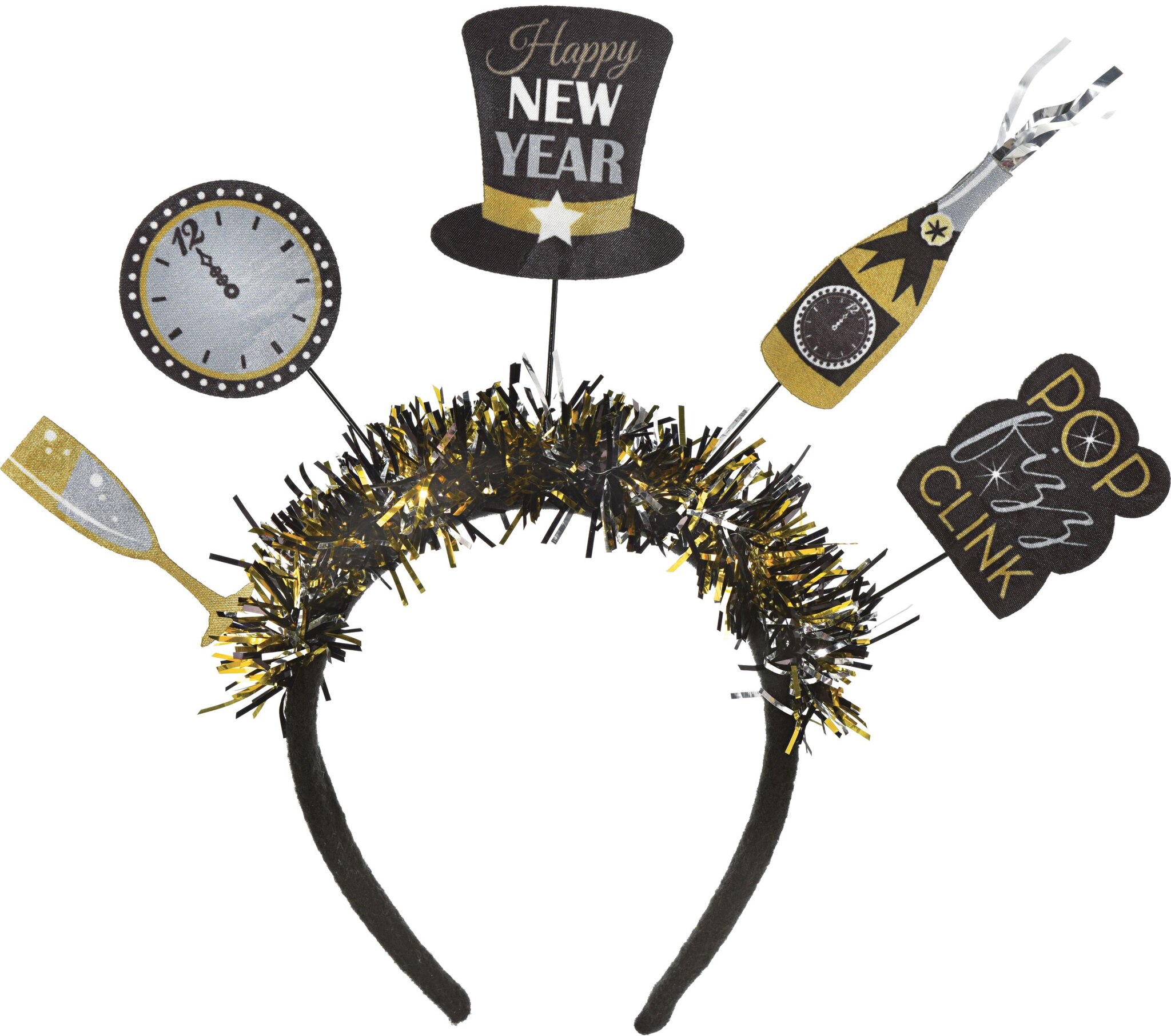 Glitter New Year's Eve Headband Party City