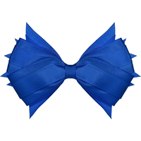 Satin Hair Bow Front_Flat