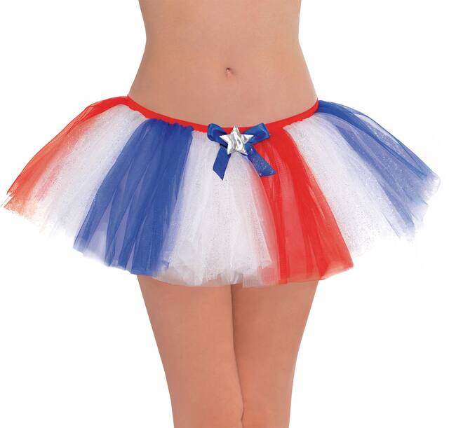 Adult Patriotic Tutu Front_Flat