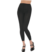 Adult Footless Tights, Assorted Colours, One Size, Wearable Costume Accessory for Halloween Front_Flat