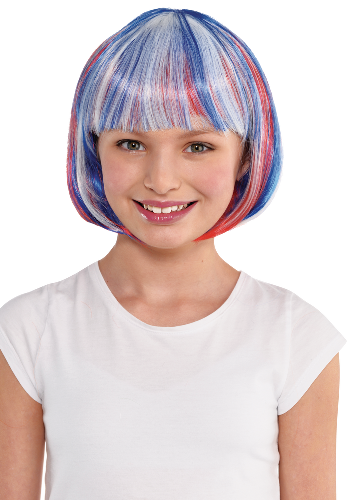 Patriotic Bob Wig Party City
