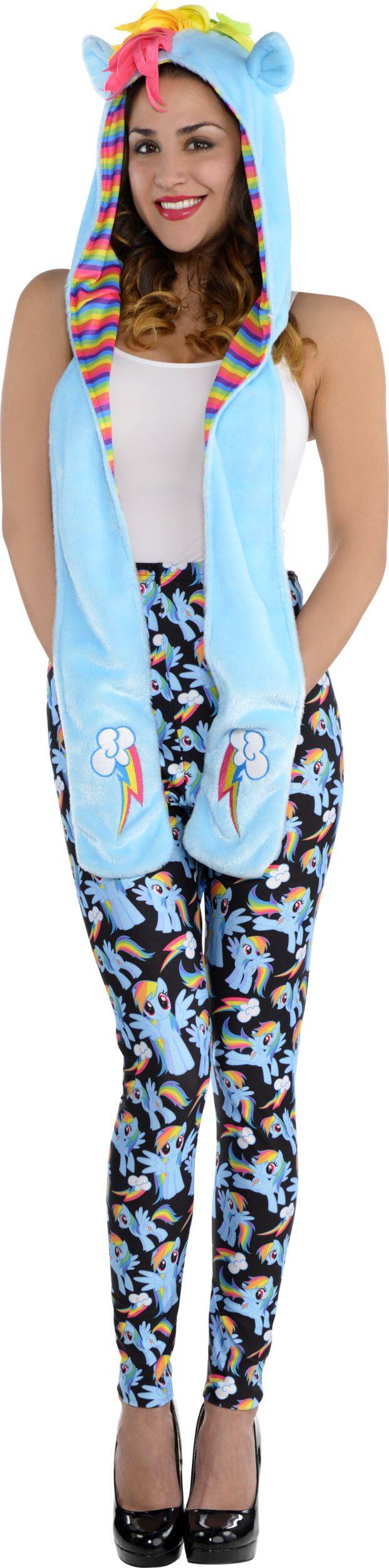 My Little Pony Rainbow Dash Snood Front_Flat