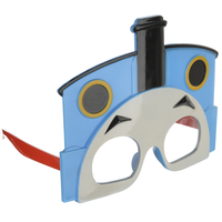 Kids Thomas & Friends Wearable Sunglasses, Blue/Grey, One Size, for Birthday Party/Halloween Front_Angled_Right