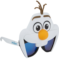 Kids Disney Frozen Olaf Wearable Sunglasses, White, One Size, for Birthday Party/Halloween