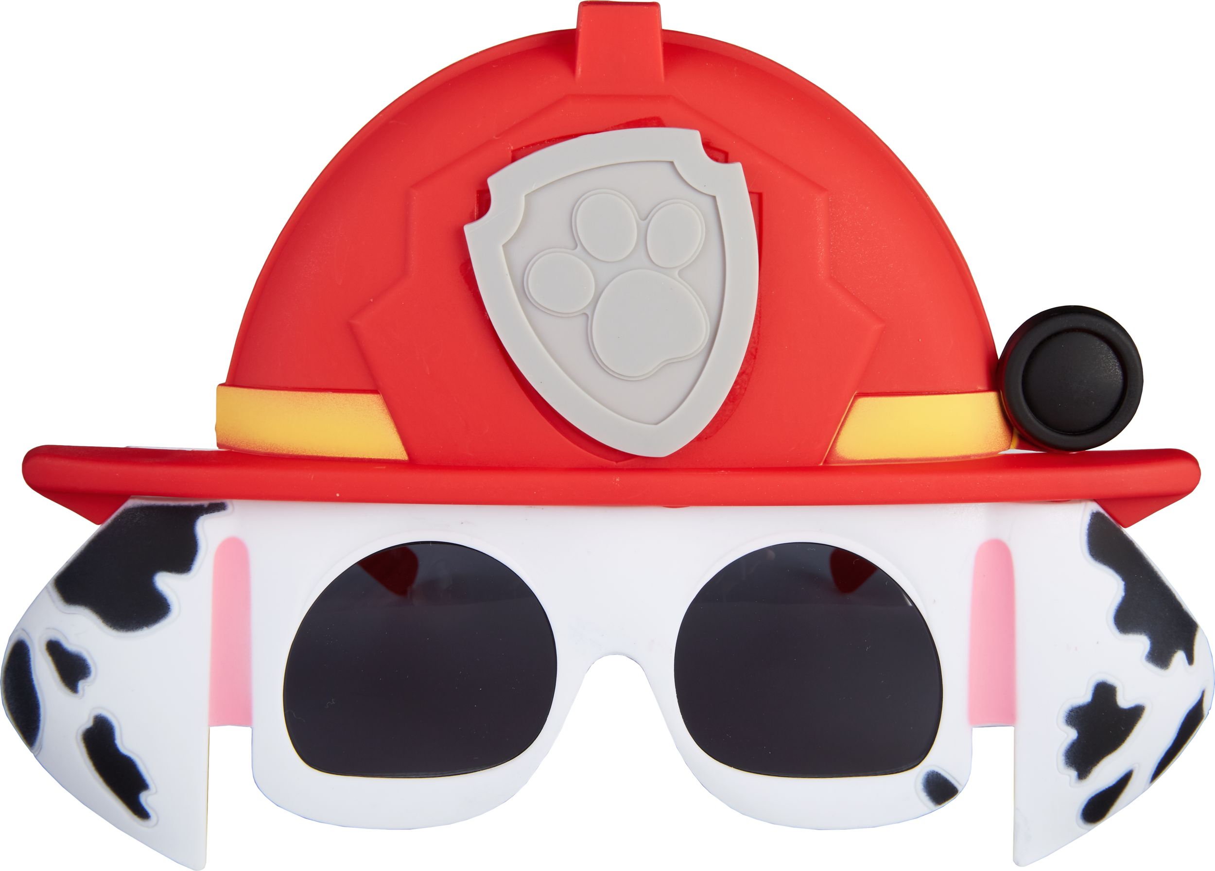 Kids Nickelodeon PAW Patrol Marshall Wearable Sunglasses, Red/White, One Size, for Birthday Party/Halloween, PAW Patrol Marshall Sunglasses Front_Flat
