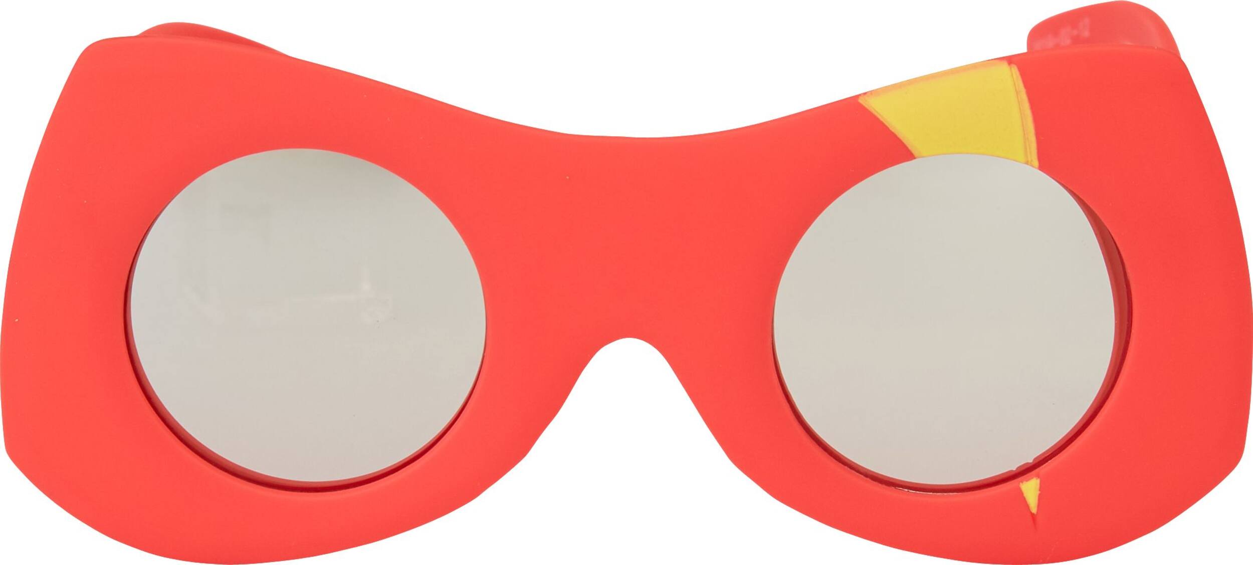 Kids Ryan's World Superhero Wearable Sunglasses, Red, One Size, for Birthday Party/Halloween Front_Flat