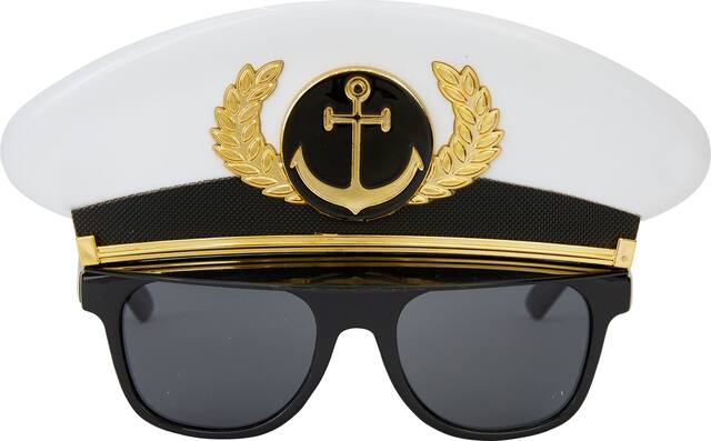 Lunettes de soleil pour enfant, capitaine de bateau Front_Flat