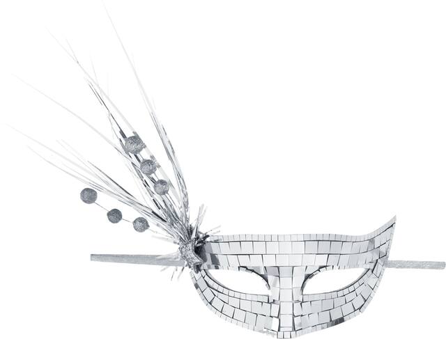 Disco Ball Masquerade Mask Front_Flat