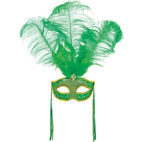 Masque de mascarade de la&nbsp;Saint-Patrick Front_Flat