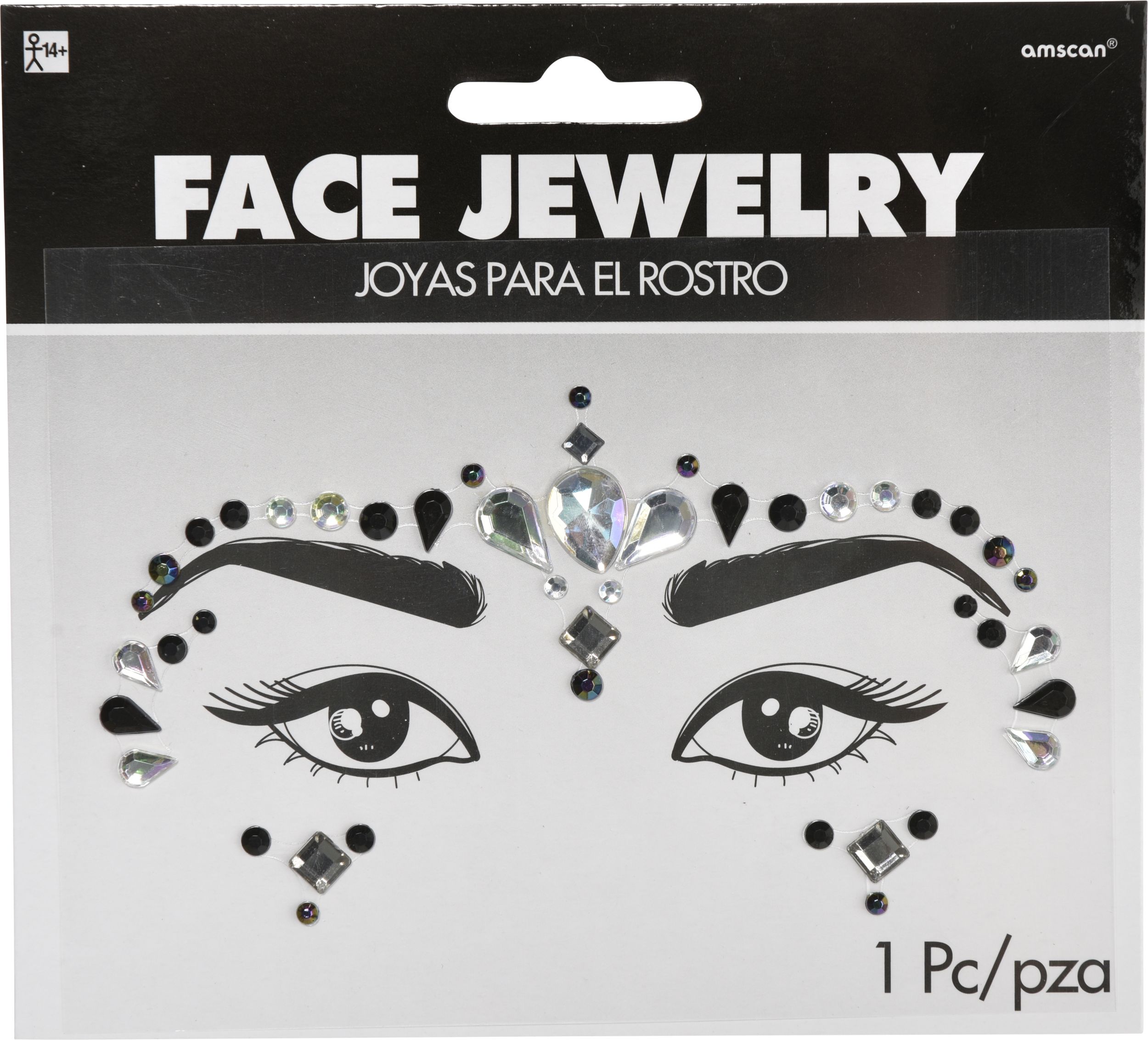 FACE JEWELS BLK
